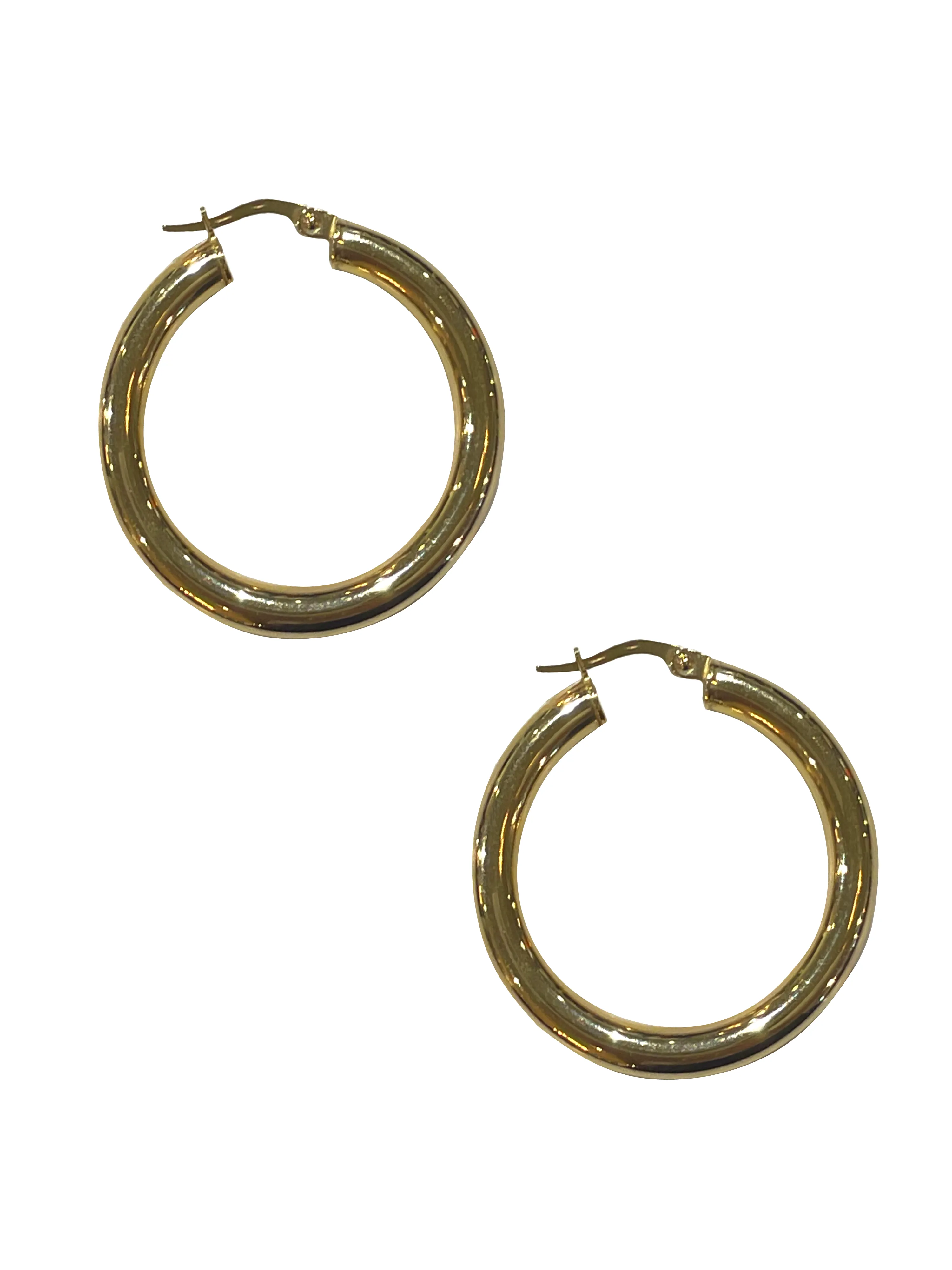 10K Gold Hoops