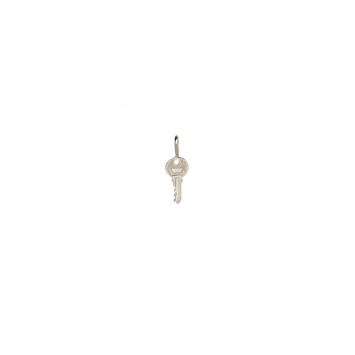 14k single key charm