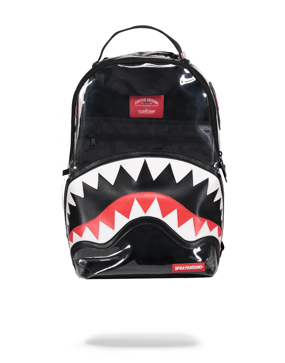 20/20 VISION SHARK CLEAR BACKPACK