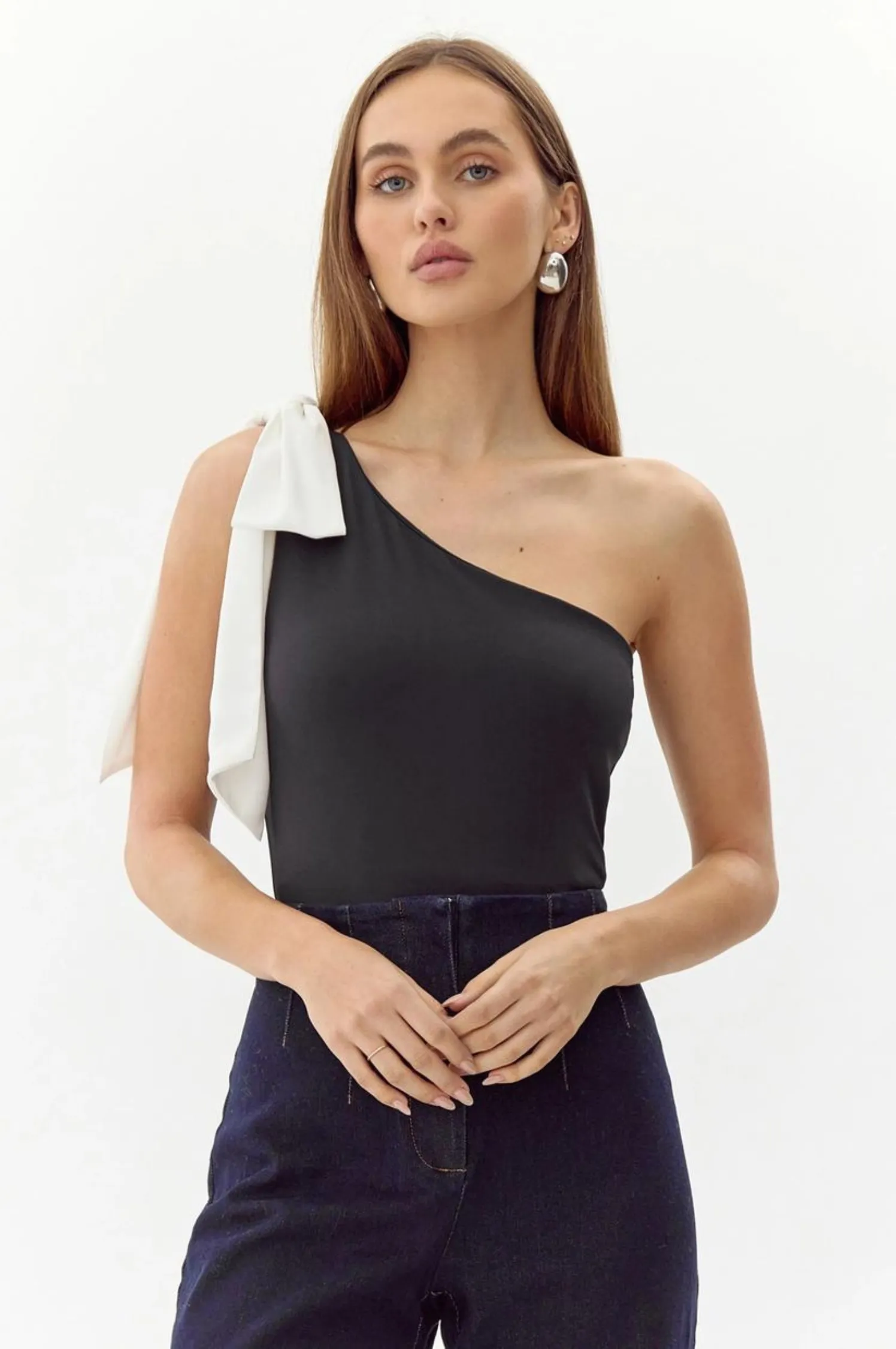 Amanda One Shoulder Bodysuit