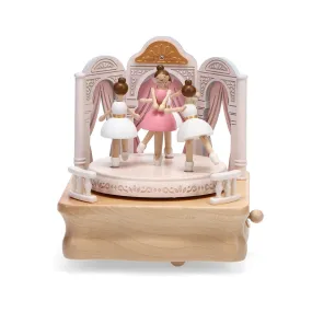 Ballerina Recital Wooden Music Box