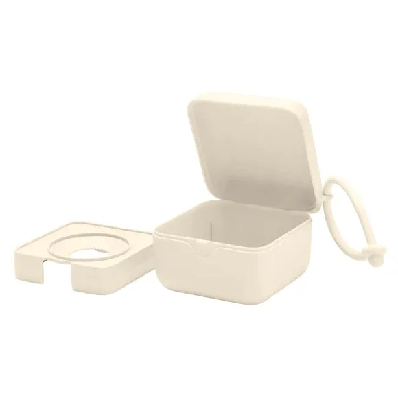 Bibs Pacifier Box - Ivory