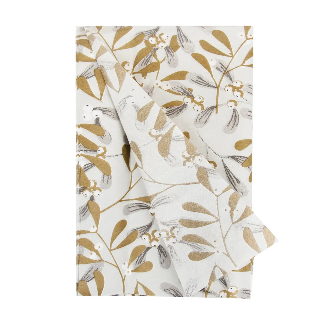 Botanical Mistletoe Tissue Paper - 4 Pack