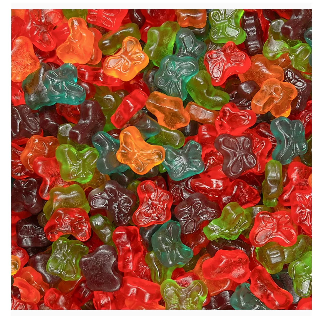 Butterfly Gummies Sweet Square