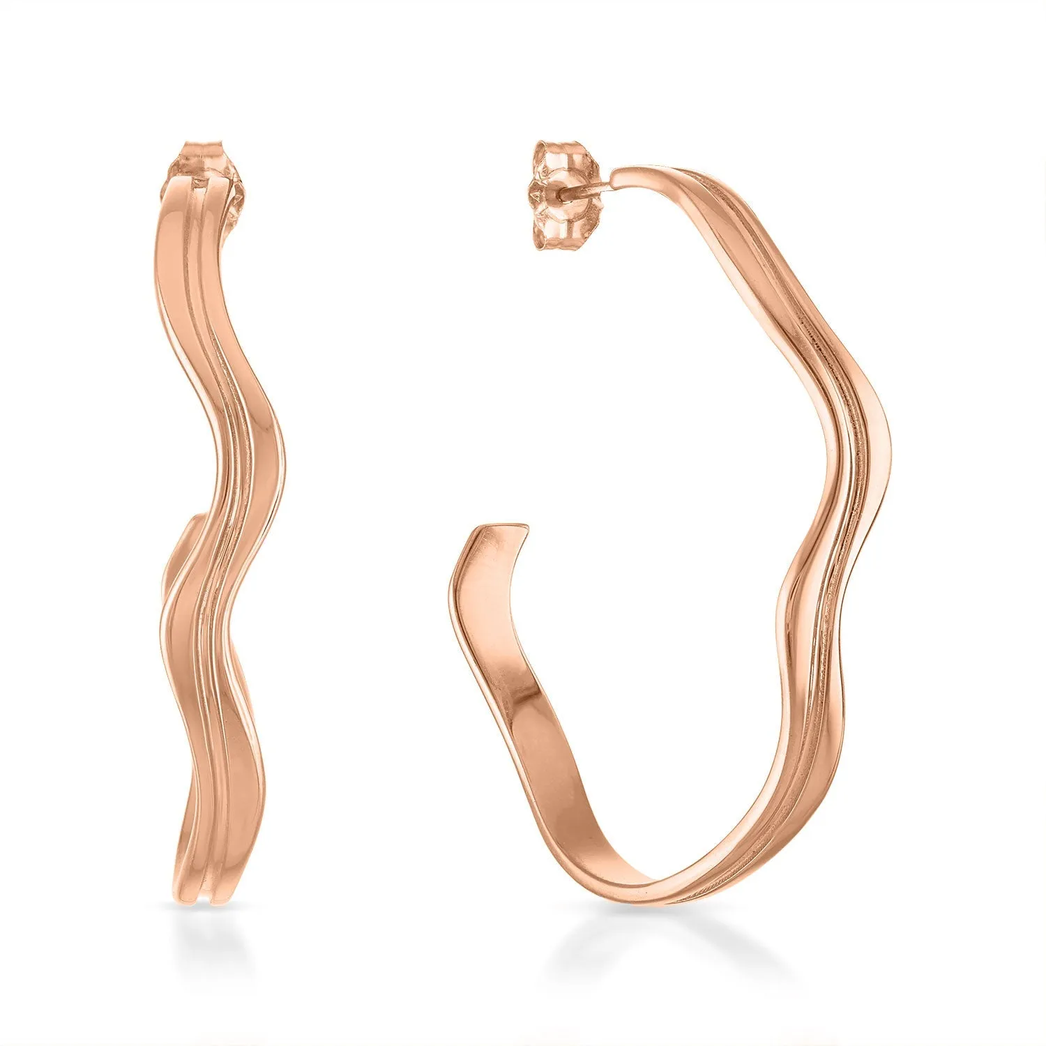 Capri Gold Hoops