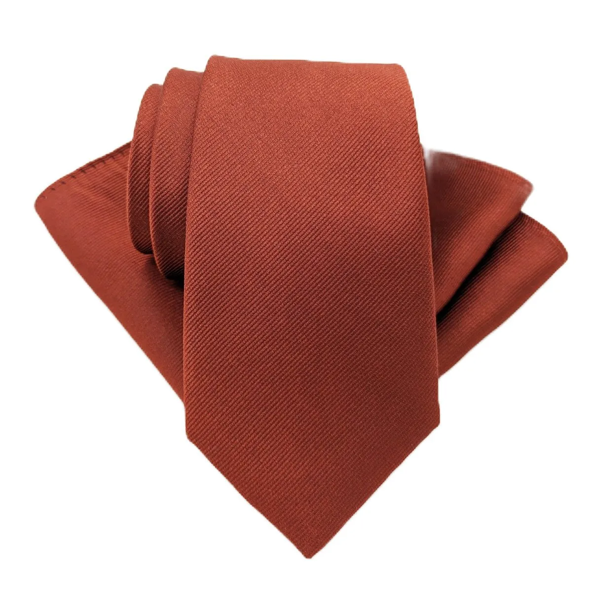 Chestnut Silk Pocket Square