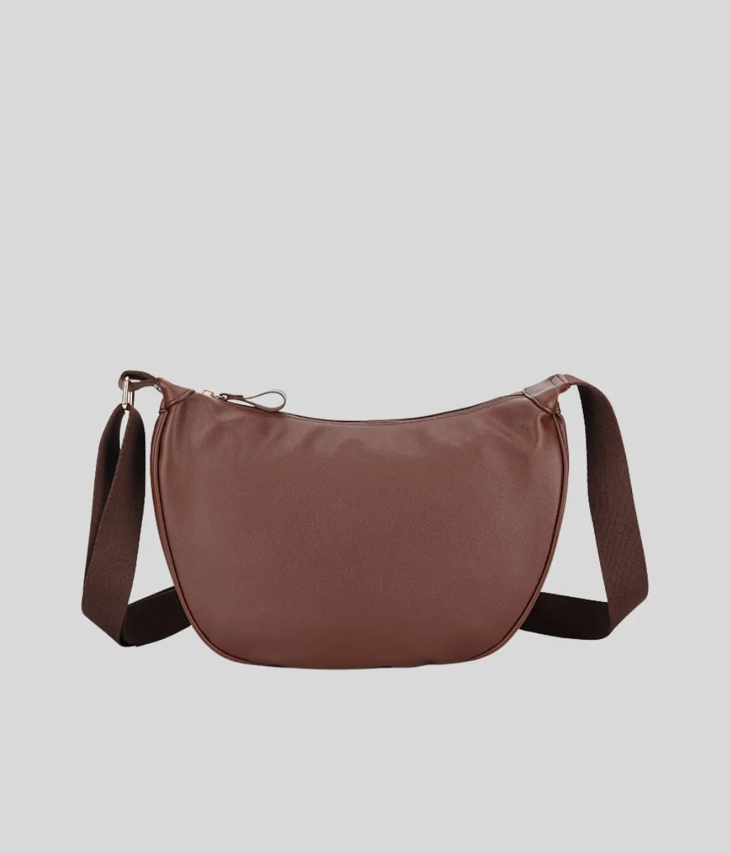 Coffee Crescent Sling Bag