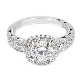 Crescent Halo Tacori Mount