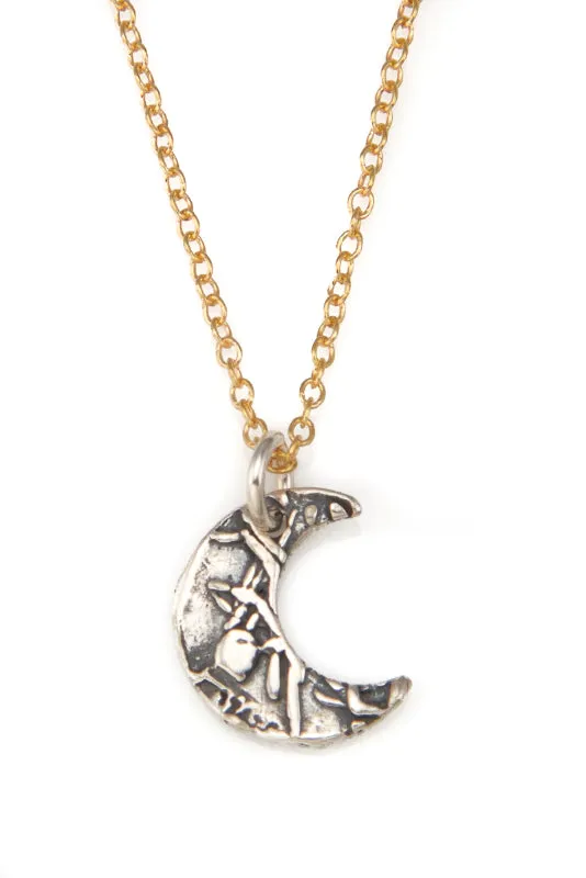 Crescent Moon Necklace by Jivita Harris Casey