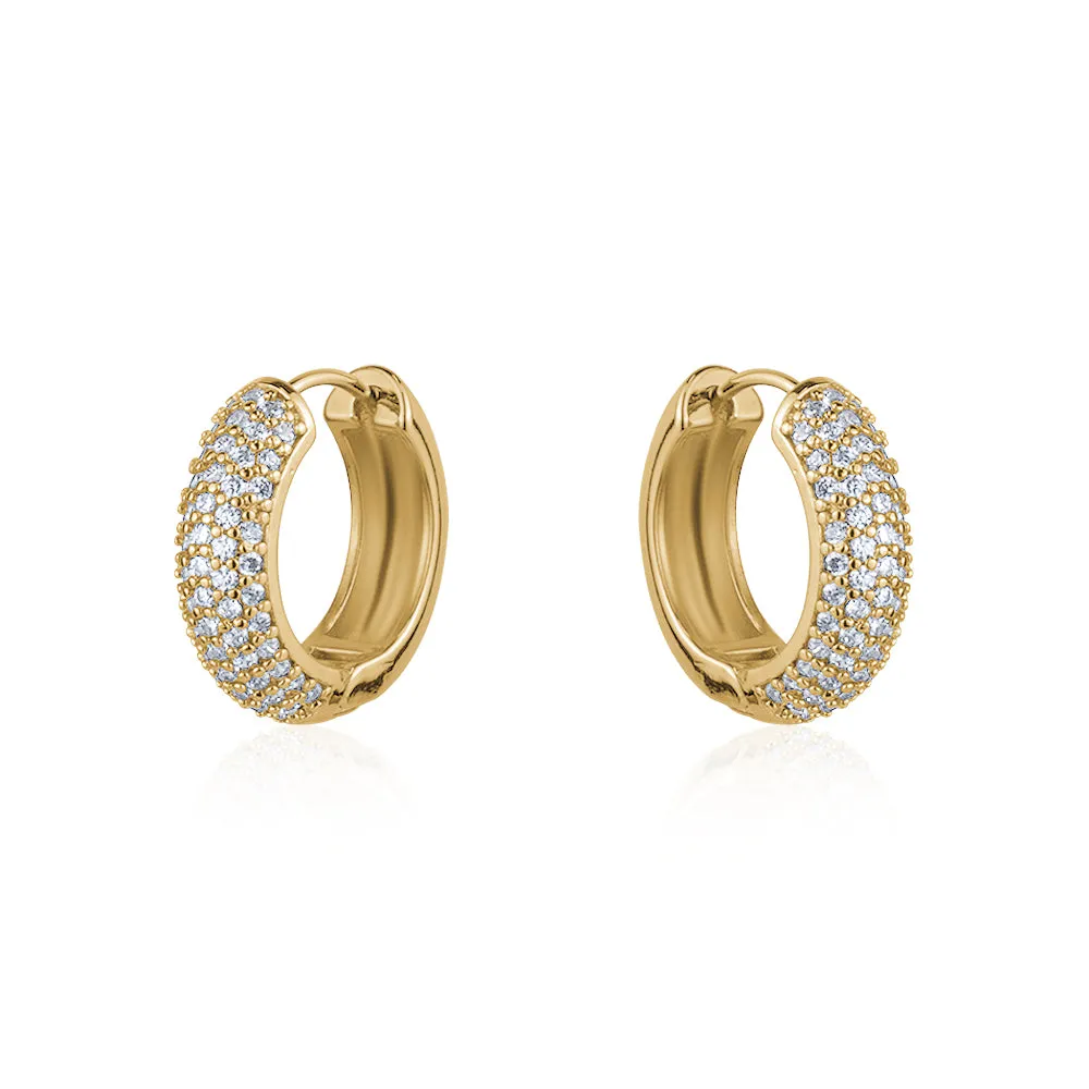 CZ SMALL HOOPS