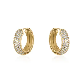 CZ SMALL HOOPS