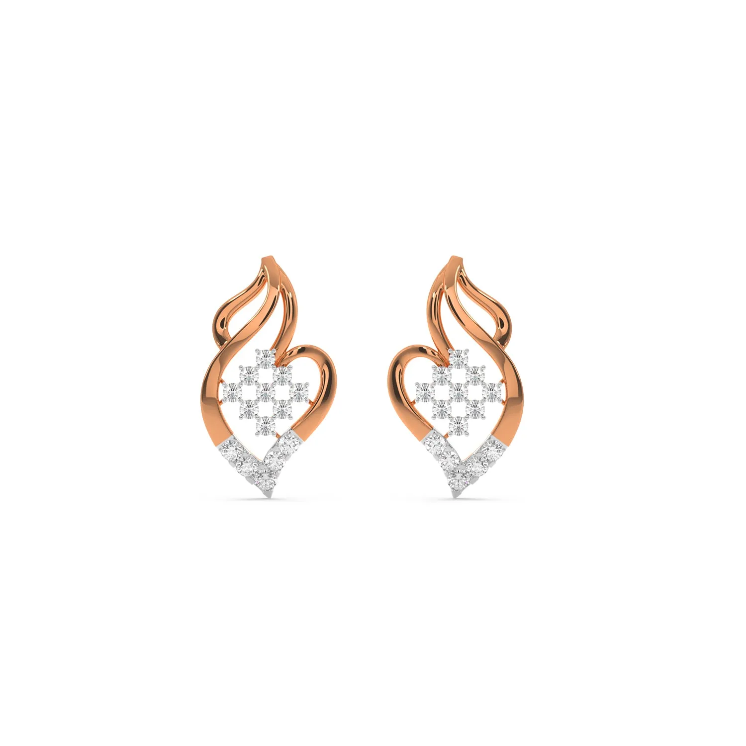 Dazzling Square Earring