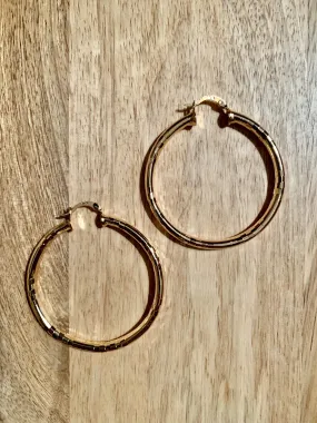 Gold Hoop Earrings