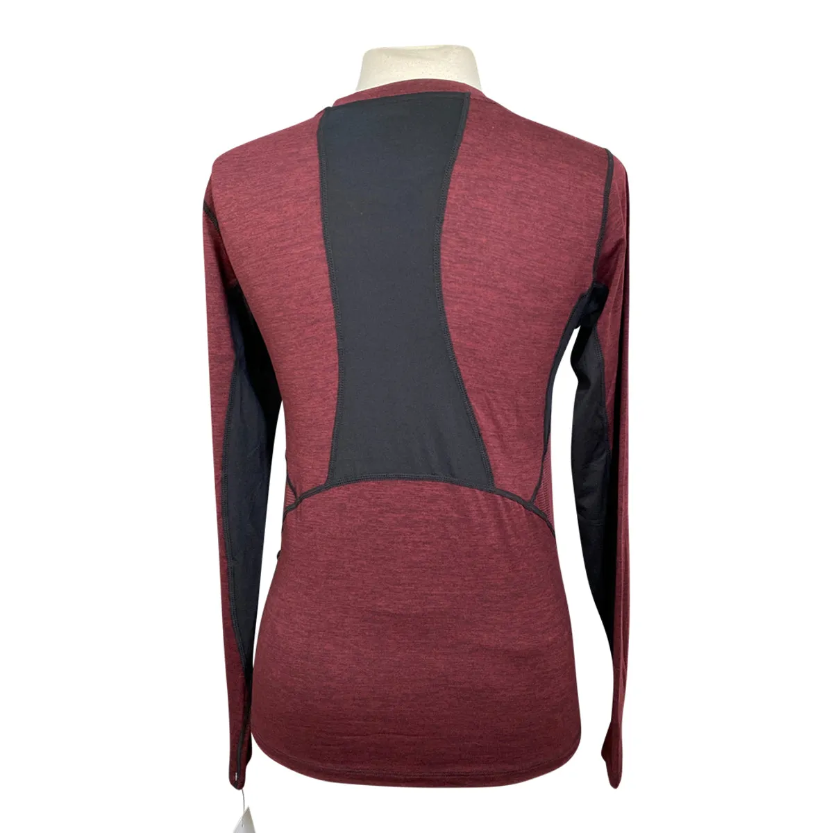 Kerrits 'Crescent' Base Layer Top in Sangria - Women's Small