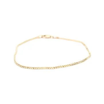 Ladies Box Chain Bracelet