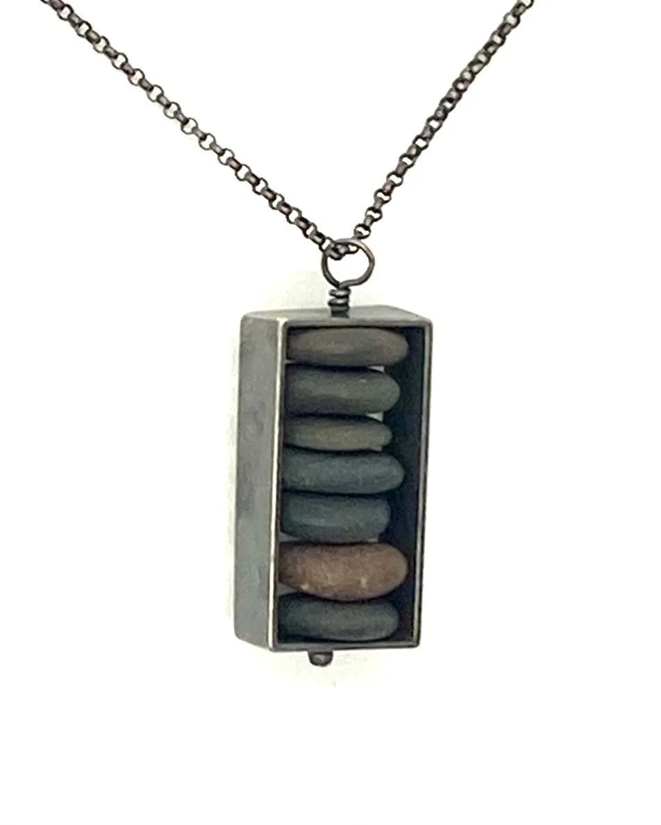 Medium Box Rock Necklace