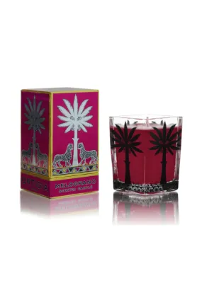 ORTIGIA SICILIA SQUARE CANDLE MELOGRANO