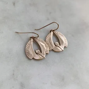 PELICAN RISING EARRINGS — SMALL