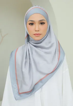 Qurnia Square Hijab (Grey)