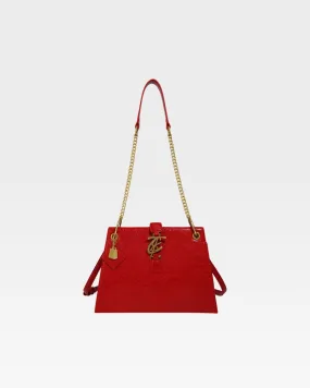 Red Elise Shoulder Bag