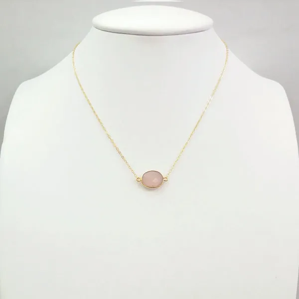 Rose Quartz Single Pendant