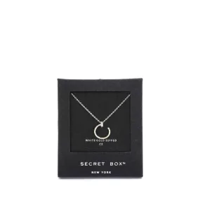 Secret Box Nail Charm Necklace