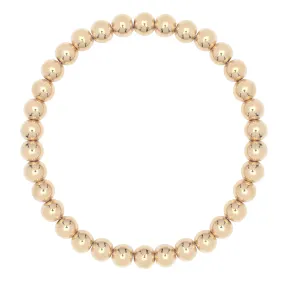 Small Gold Ball Bracelet