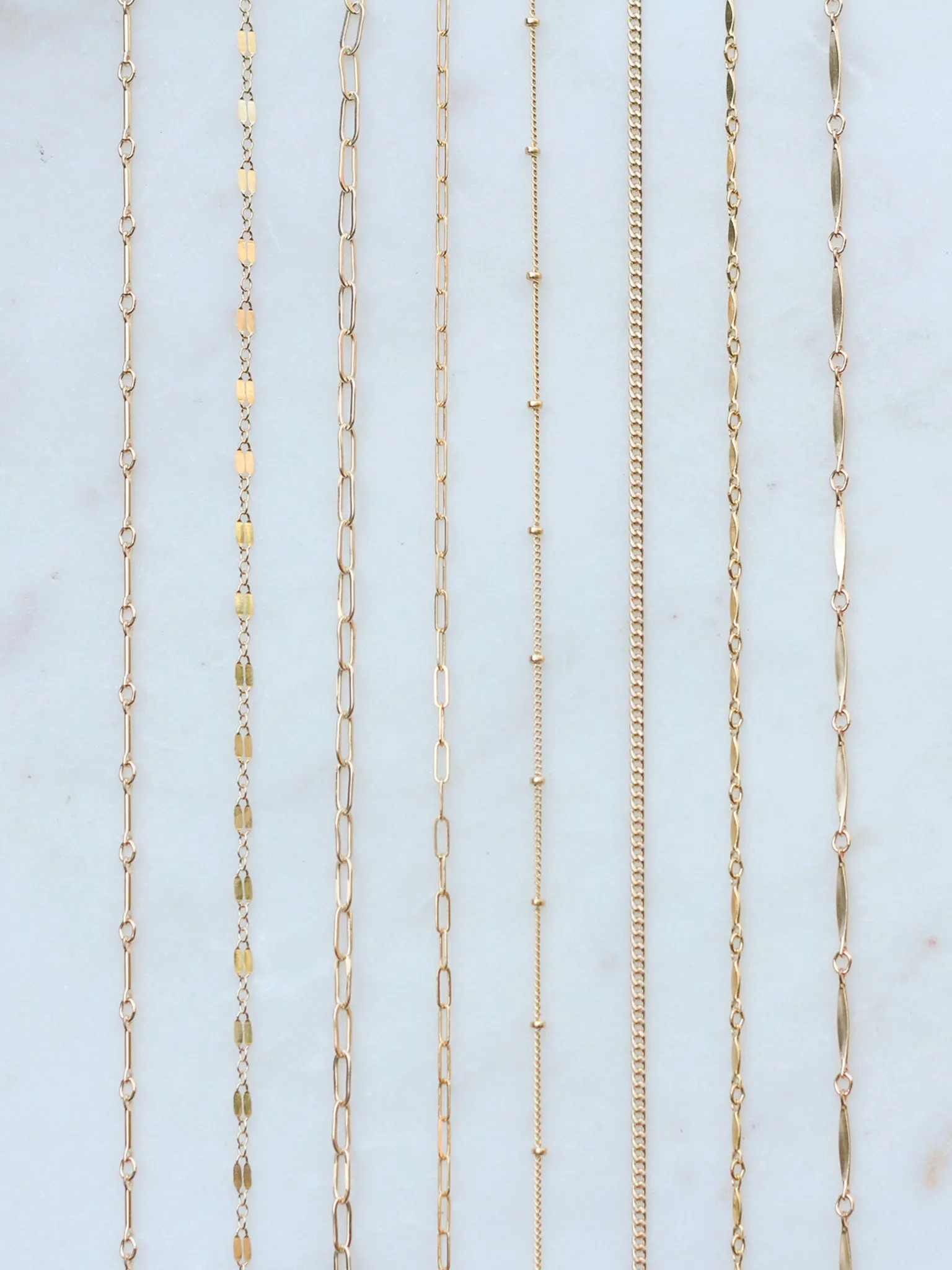 SMALL MARLENA CHAIN NECKLACE