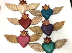 Small Wood Hearts