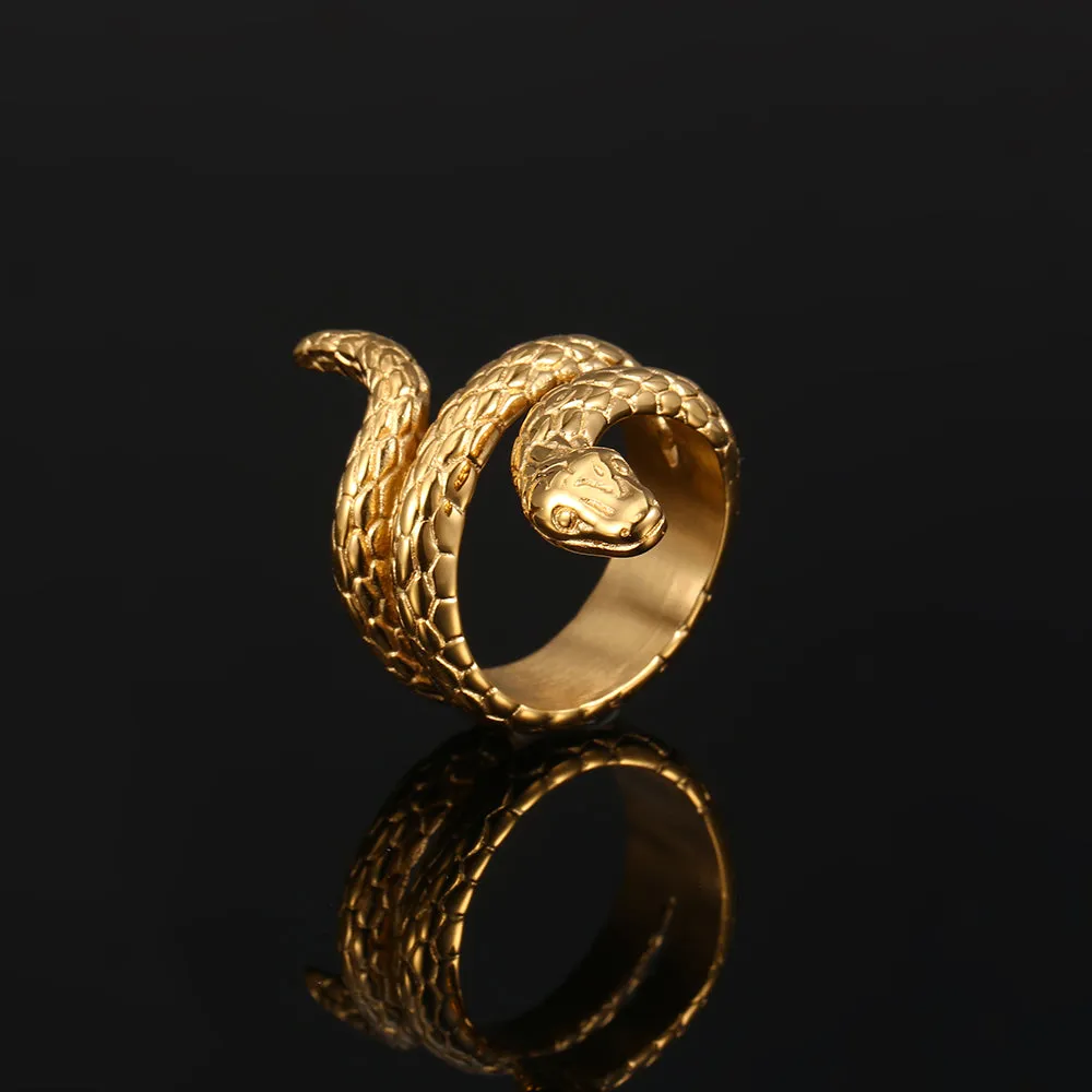 Snake Ring - Gold