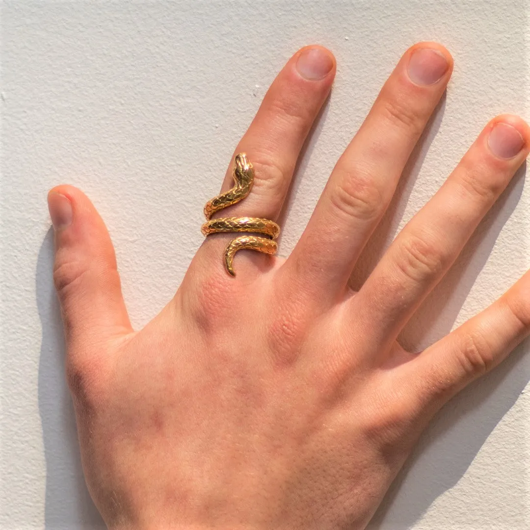 Snake Ring - Gold