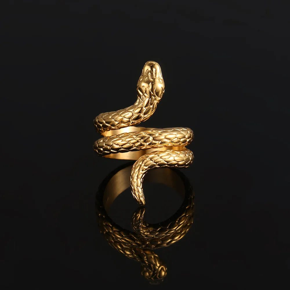 Snake Ring - Gold