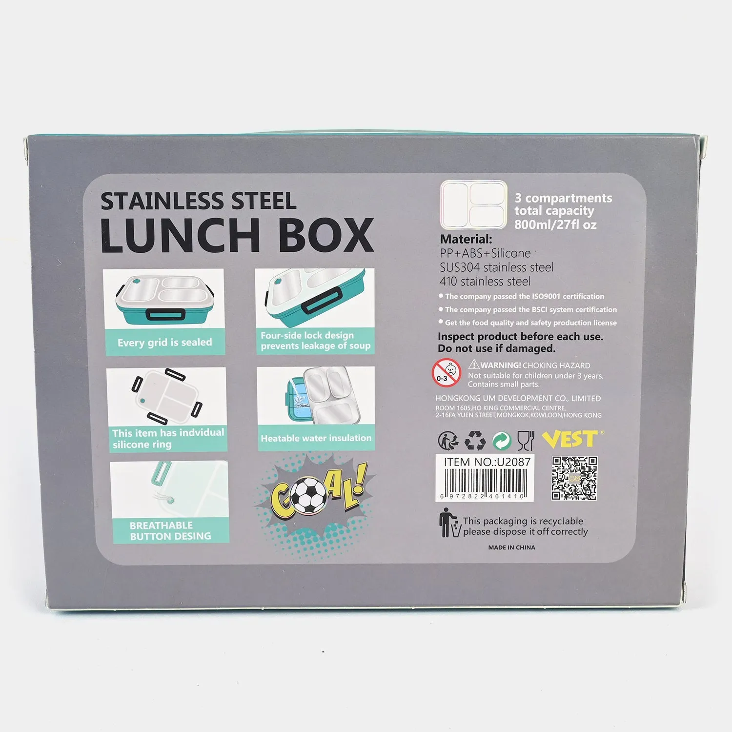 Stainless Steel Lunch Box