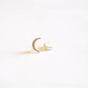 Sterling Wholesale Silver Crescent Moon Beads Charm- 925 Sterling Silver Half Moon Charm Pendant, Silver Moon, Silver Moon Beads, Star, 268