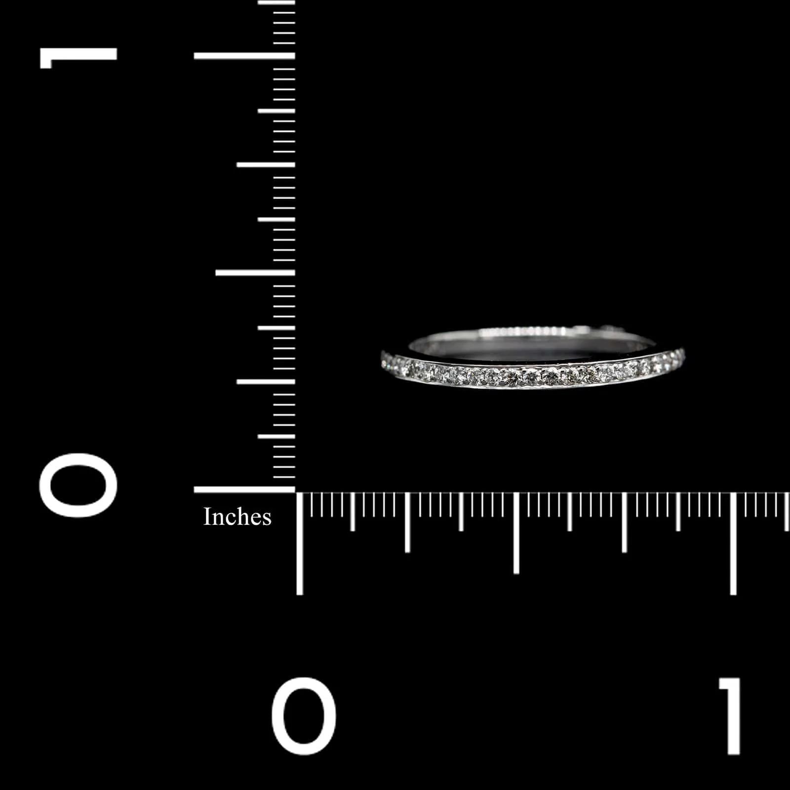 Tacori 18K White Gold Estate Diamond Band