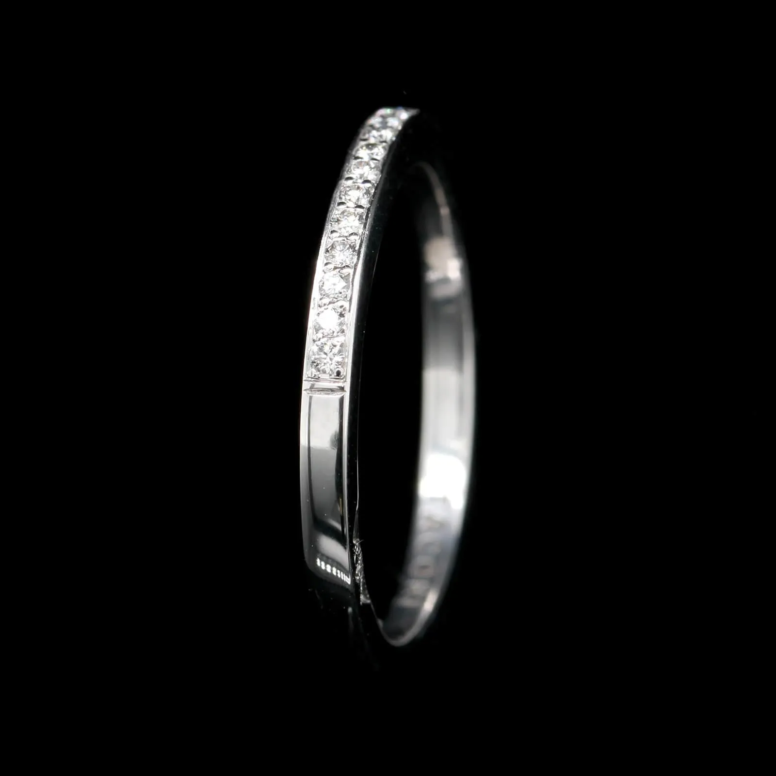 Tacori 18K White Gold Estate Diamond Band