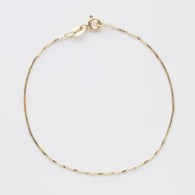 Treasured Octagon Box Chain Bracelet