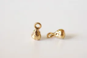 Vermeil Gold Bead- Gold Vermeil Beads, Vermeil Gold Spacers Nugget Beads, Vermeil Gold Beads, Vermeil Gold Charms Wholesale, 229