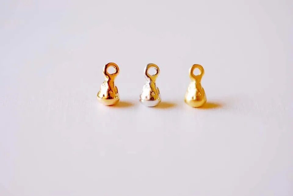 Vermeil Gold Bead- Gold Vermeil Beads, Vermeil Gold Spacers Nugget Beads, Vermeil Gold Beads, Vermeil Gold Charms Wholesale, 229